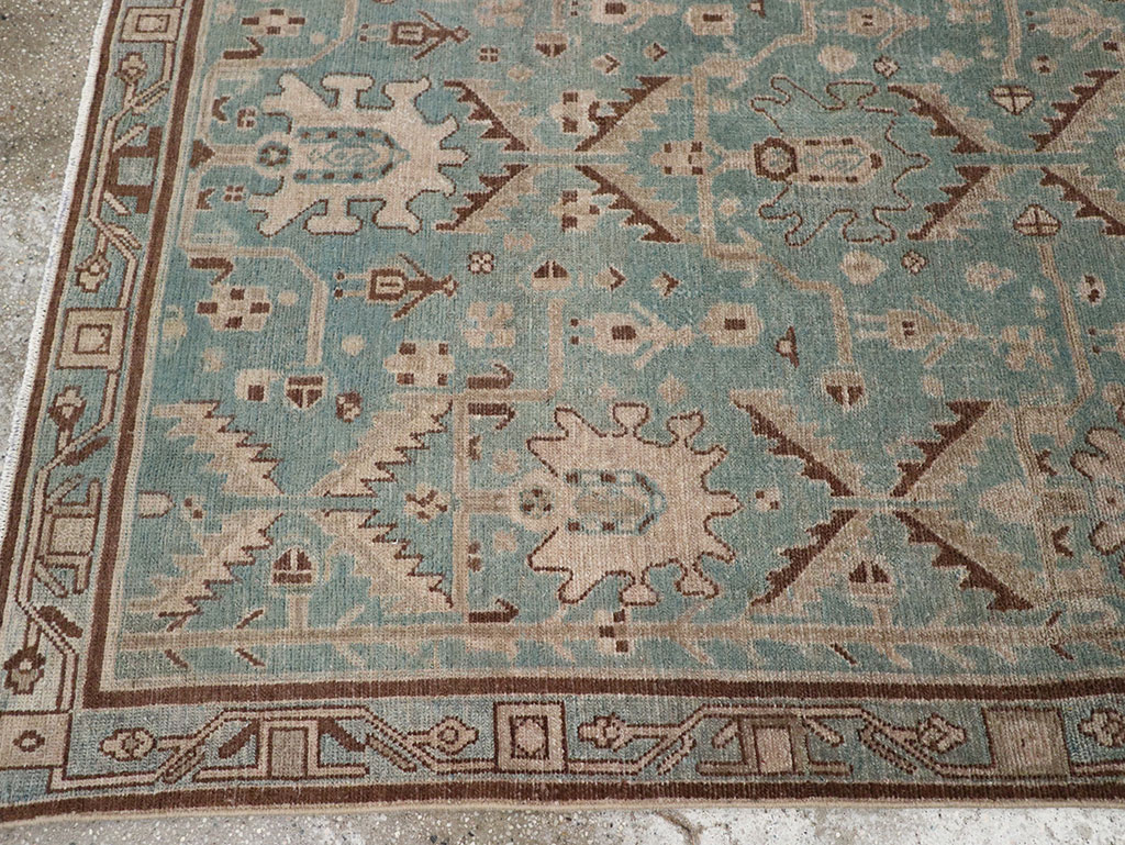 Vintage Persian Malayer Accent Rug, No.32054 - Gss