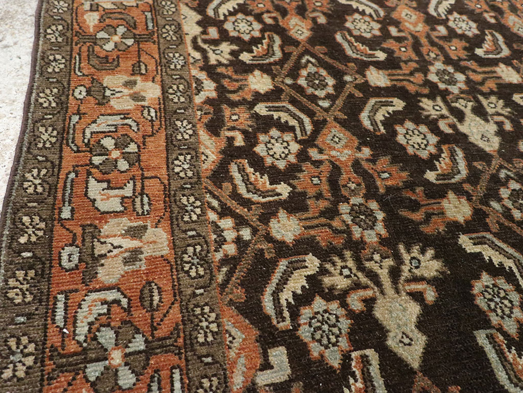 Antique Persian Malayer Accent Rug, No.32056 - Gss