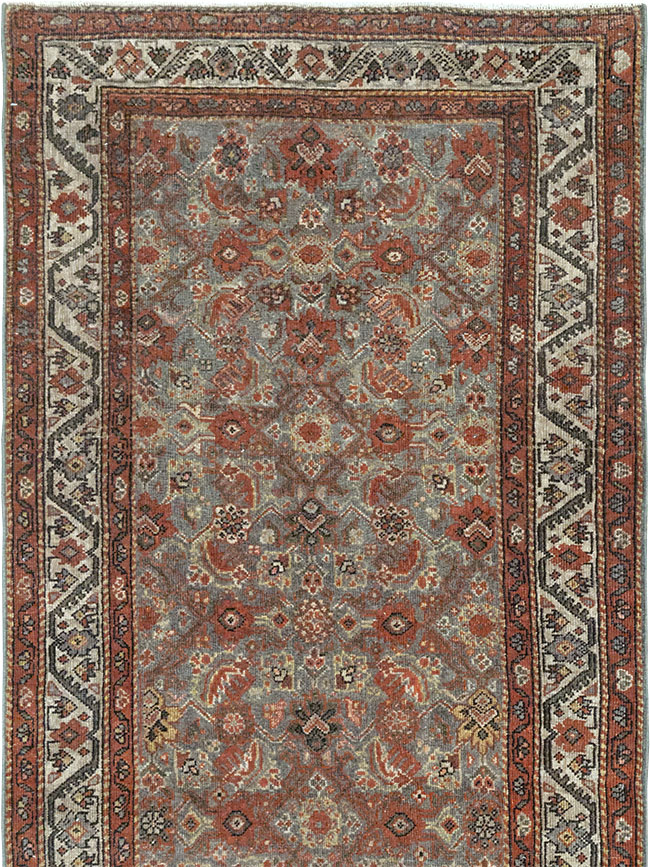 Antique Persian Malayer Runner, No.32058 - Gss