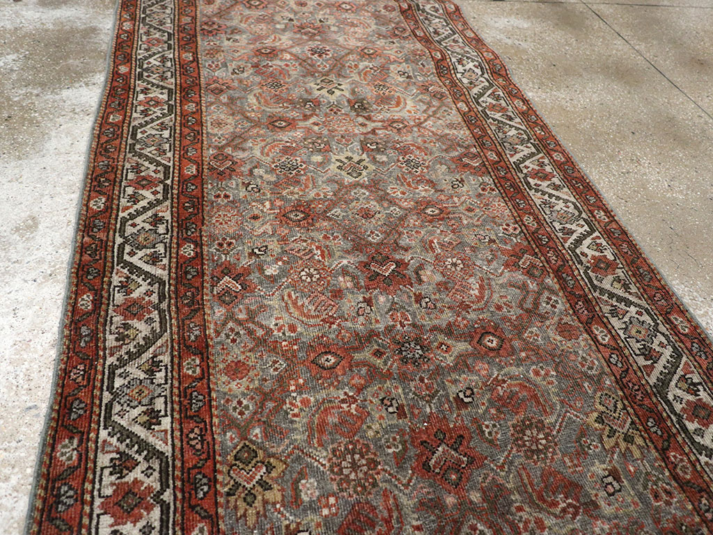 Antique Persian Malayer Runner, No.32058 - Gss