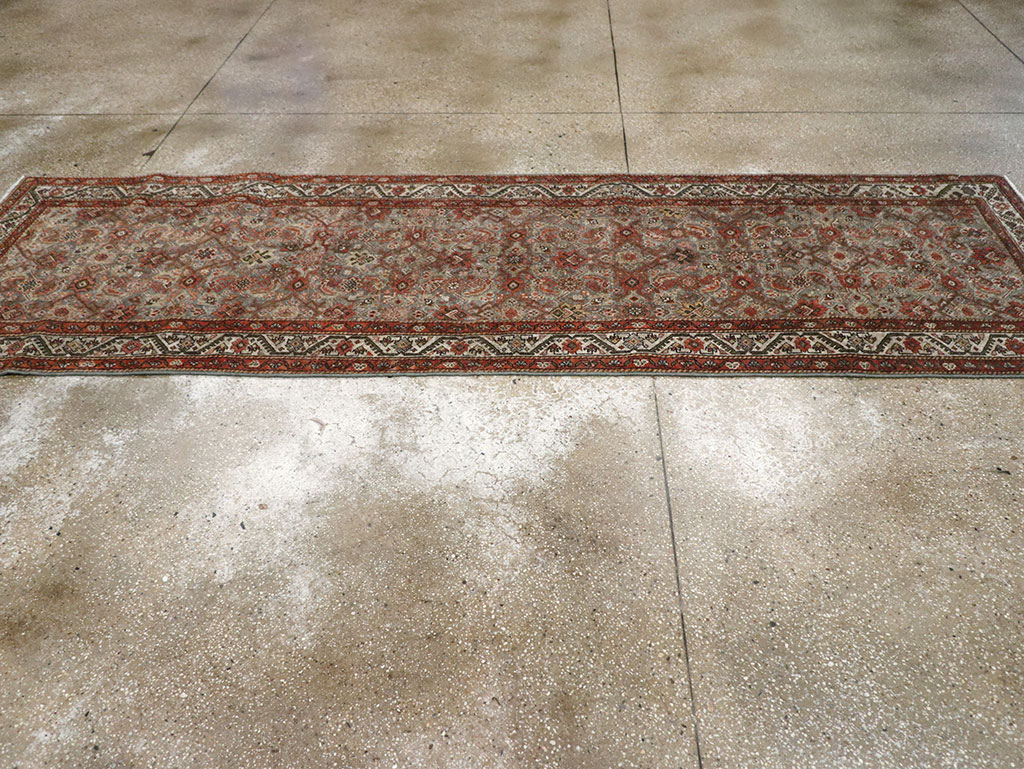 Antique Persian Malayer Runner, No.32058 - Gss