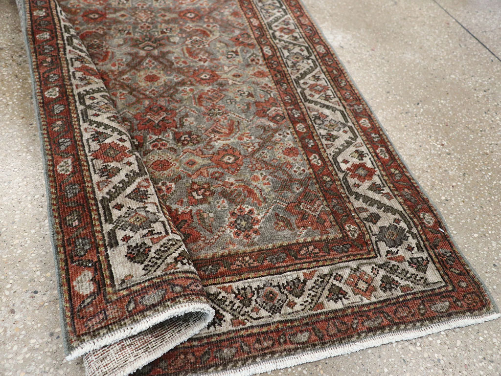 Antique Persian Malayer Runner, No.32058 - Gss