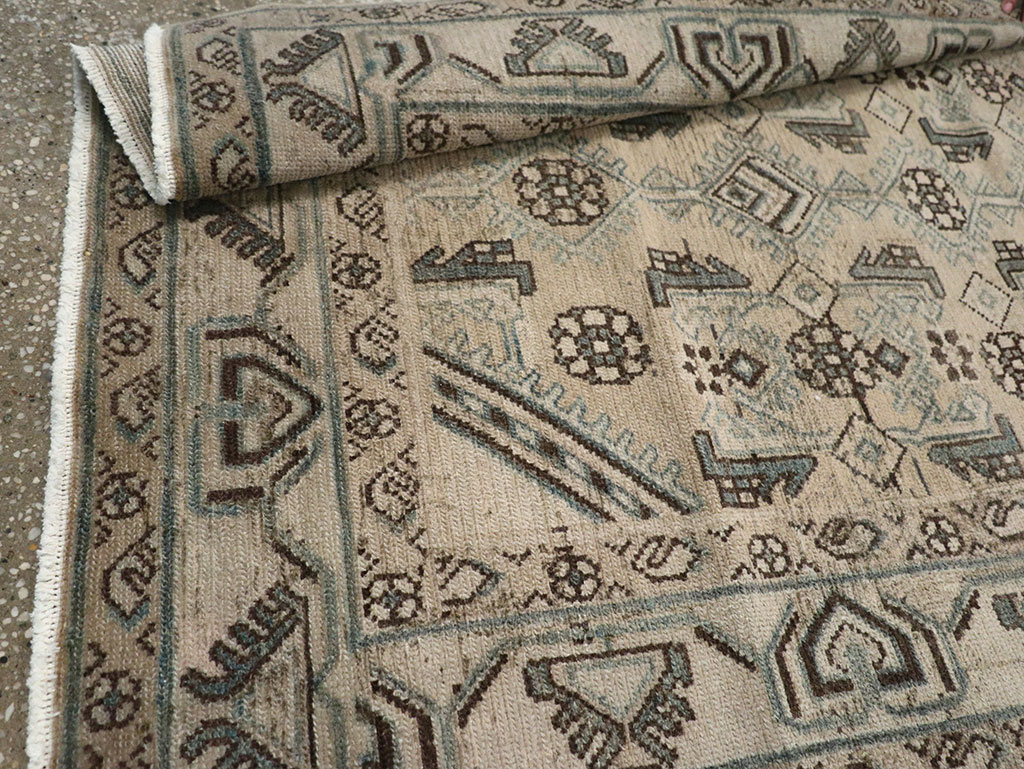 Vintage Persian Malayer Throw Rug (Pair: 1 of 2), No.32061 - Gss