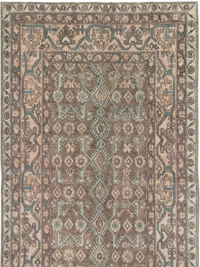 Vintage Persian Malayer Runner, No.32063 - Gss