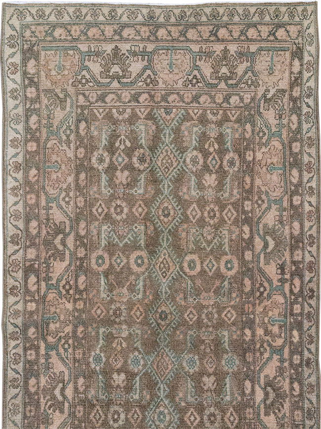 Vintage Persian Malayer Runner, No.32063 - Gss