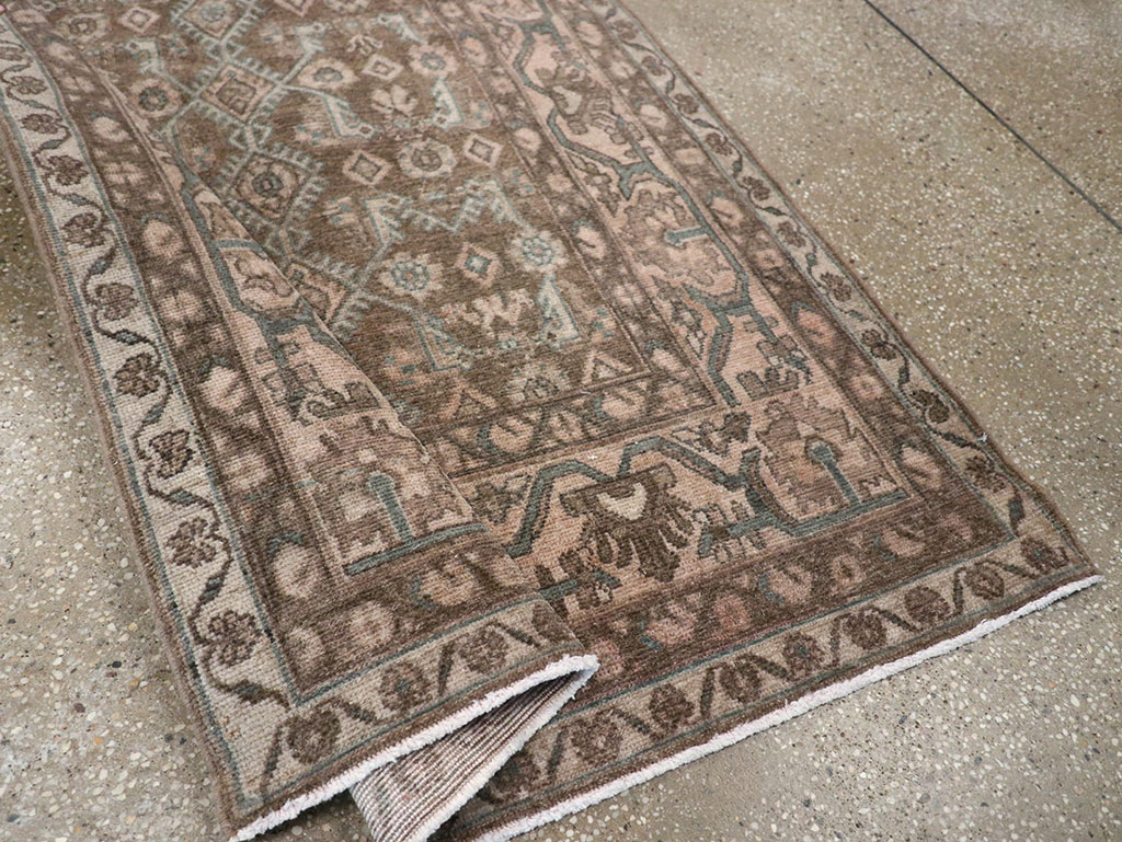Vintage Persian Malayer Runner, No.32063 - Gss