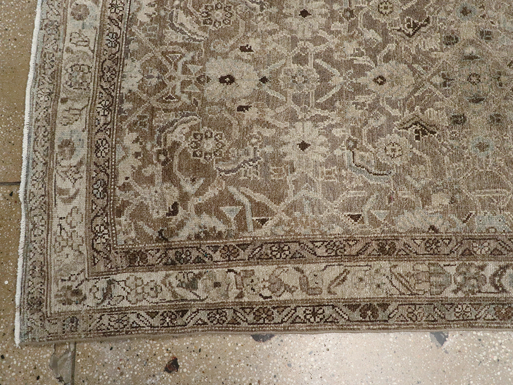 Antique Persian Malayer Long Runner, No.32064 - Gss