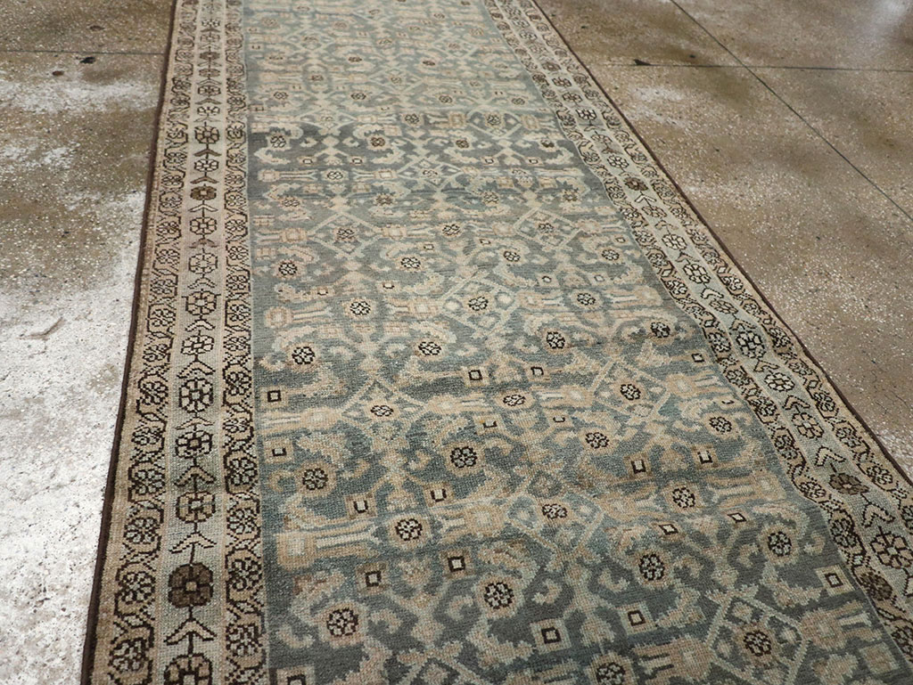 Antique Persian Malayer Runner, No.32065 - Gss