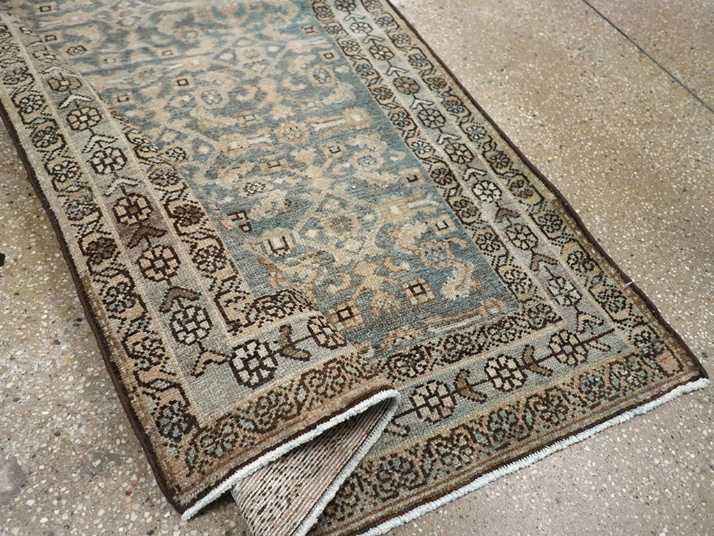 Antique Persian Malayer Runner, No.32065 - Gss