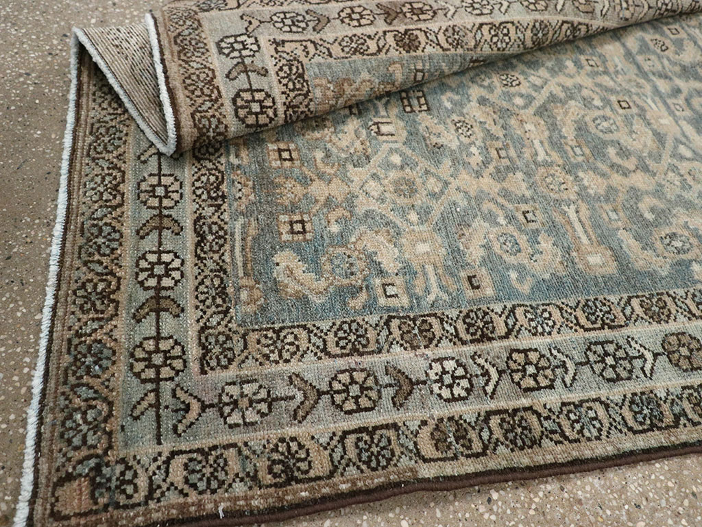 Antique Persian Malayer Runner, No.32065 - Gss