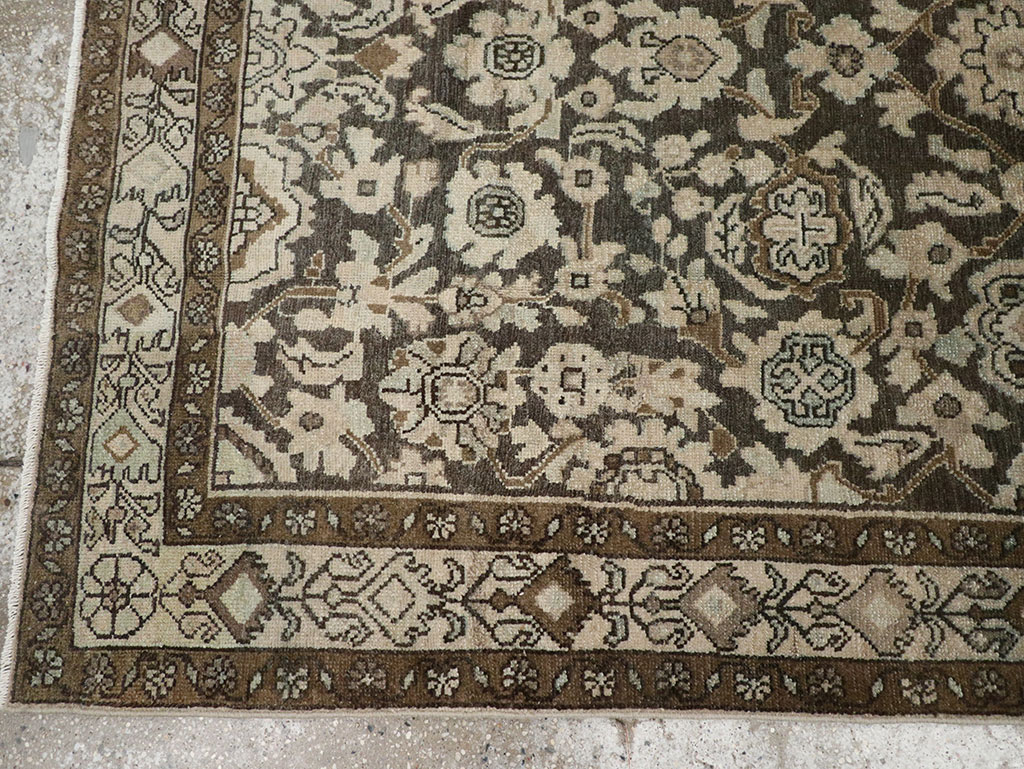 Vintage Persian Malayer Accent Rug, No.32069 - Gss