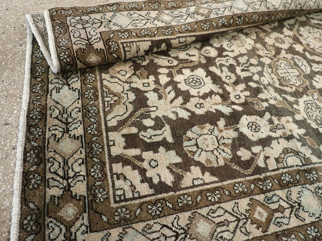 Vintage Persian Malayer Accent Rug, No.32069 - Gss