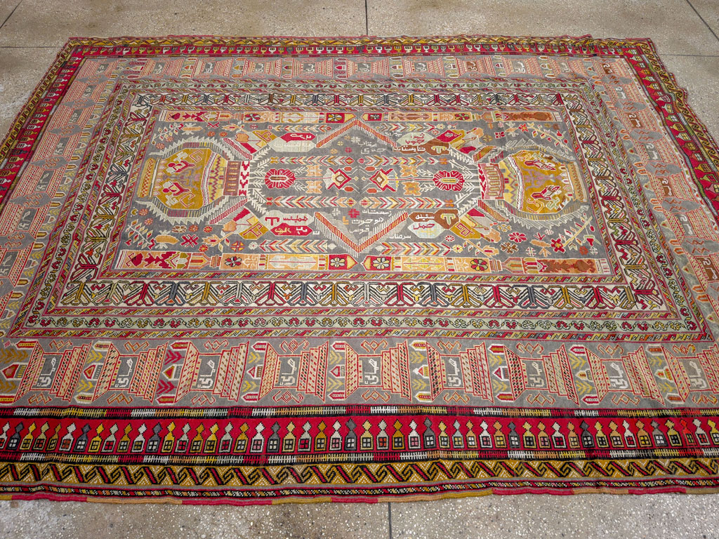 Vintage Turkish Anatolian Accent Rug, No.32074 - Gss