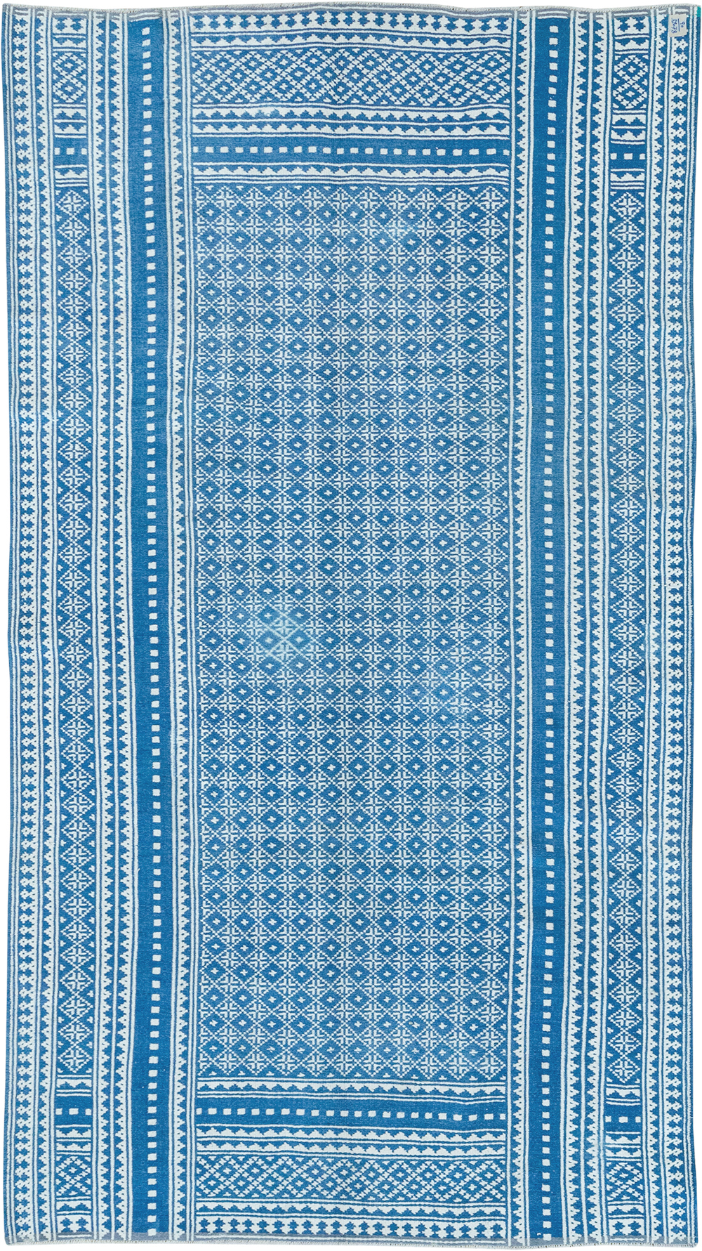 Vintage Persian Flatweave Kilim Accent Rug, No.32078 - Gss