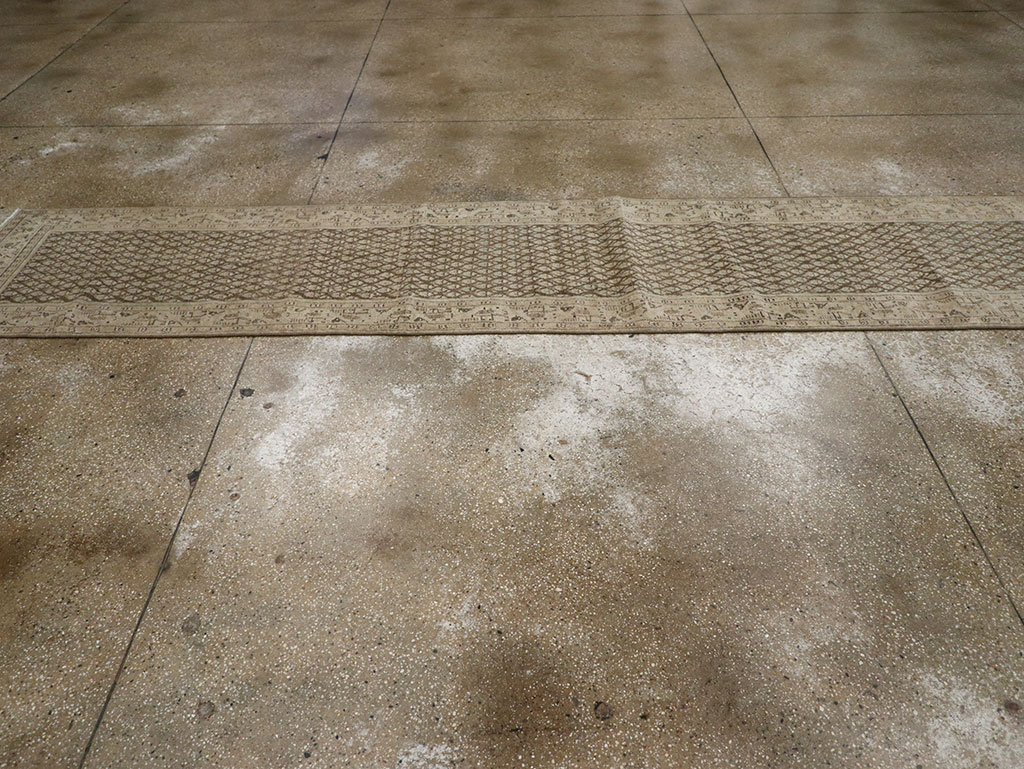 Antique Persian Mahal Runner, No.32079 - Gss