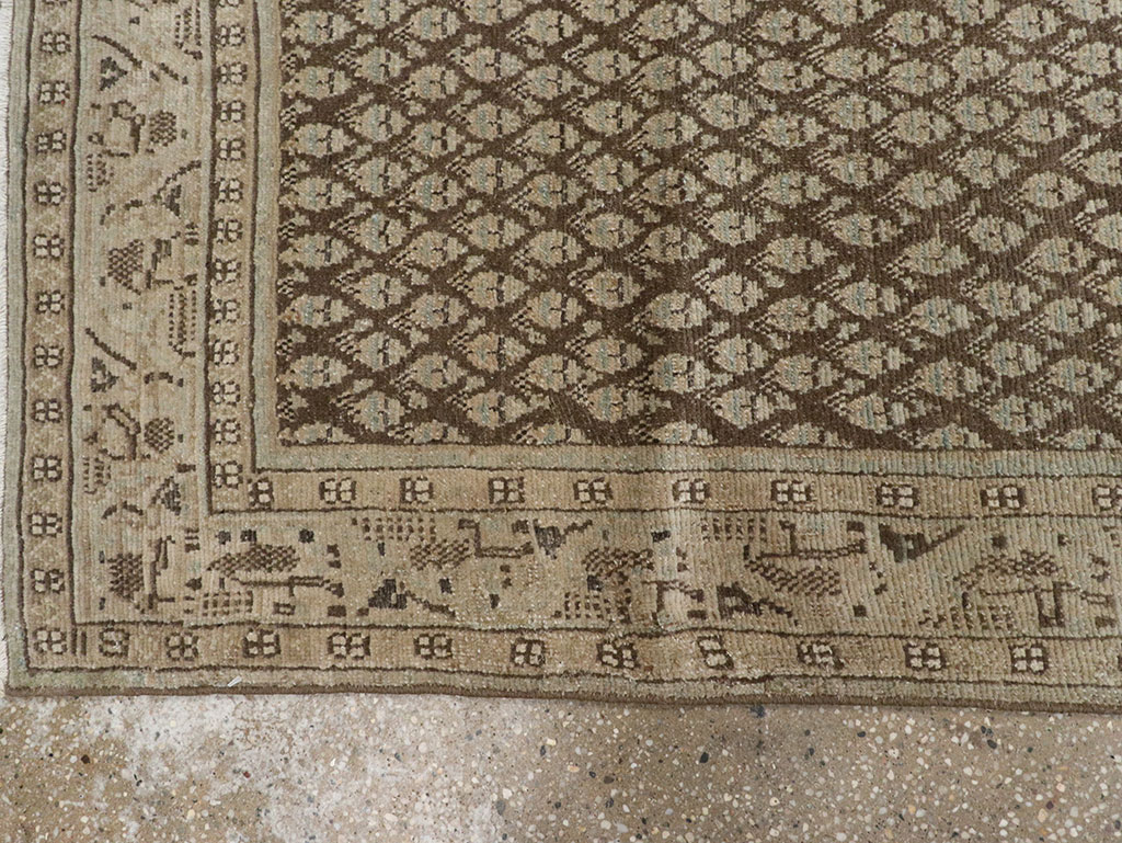 Antique Persian Mahal Runner, No.32079 - Gss