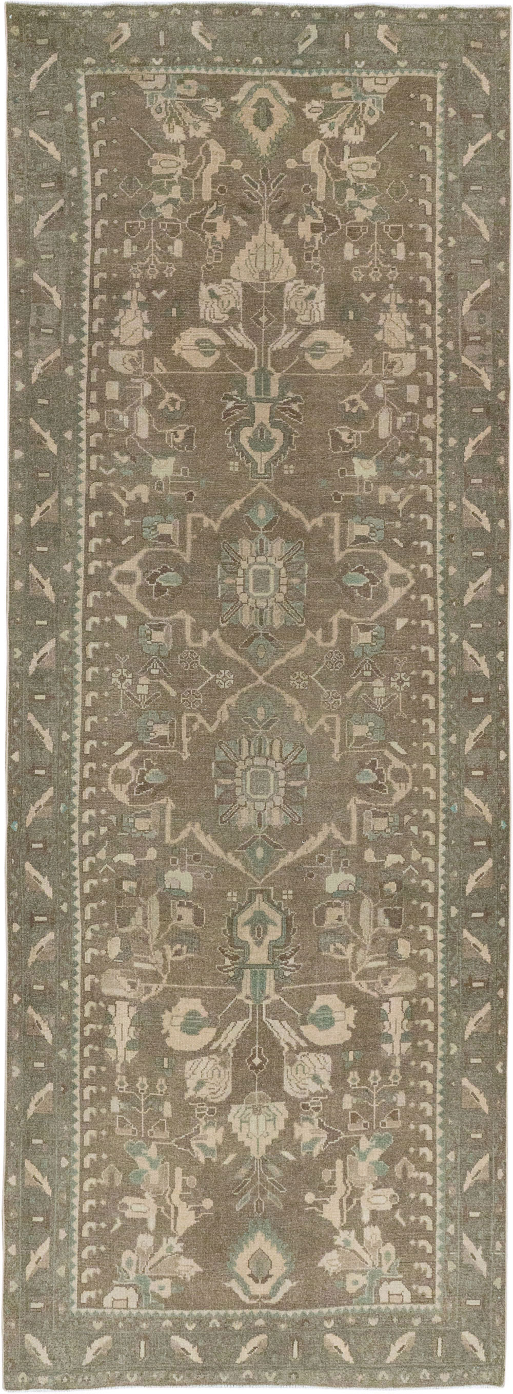 Vintage Persian Malayer Runner, No.32082 - Gss