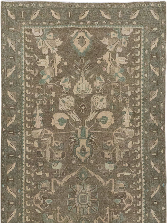 Vintage Persian Malayer Runner, No.32082 - Gss