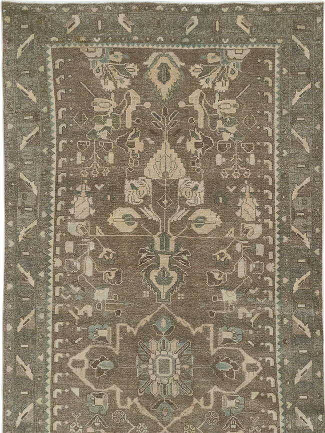 Vintage Persian Malayer Runner, No.32082 - Gss