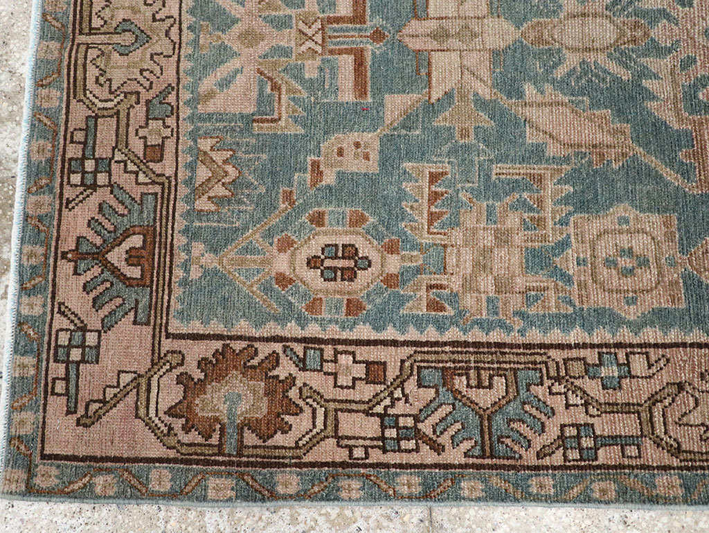 Vintage Persian Malayer Throw Rug, No.32084 - Gss