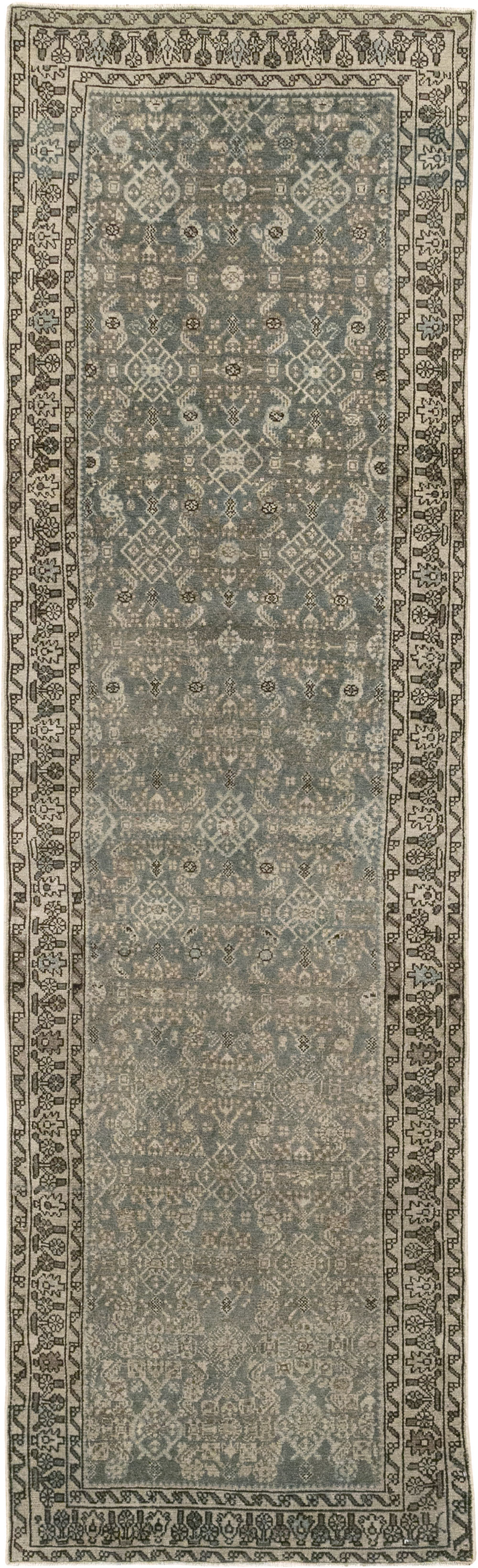 Antique Persian Malayer Runner, No.32085 - Gss