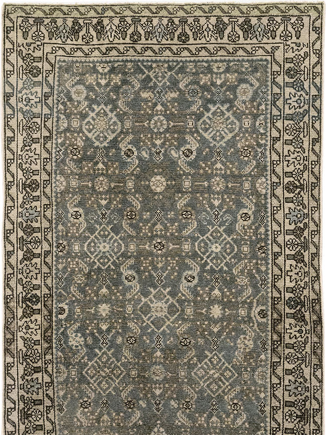 Antique Persian Malayer Runner, No.32085 - Gss