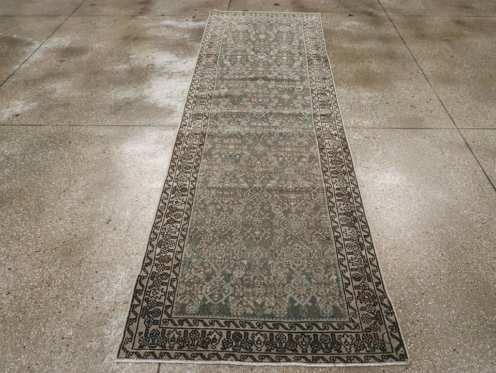 Antique Persian Malayer Runner, No.32085 - Gss