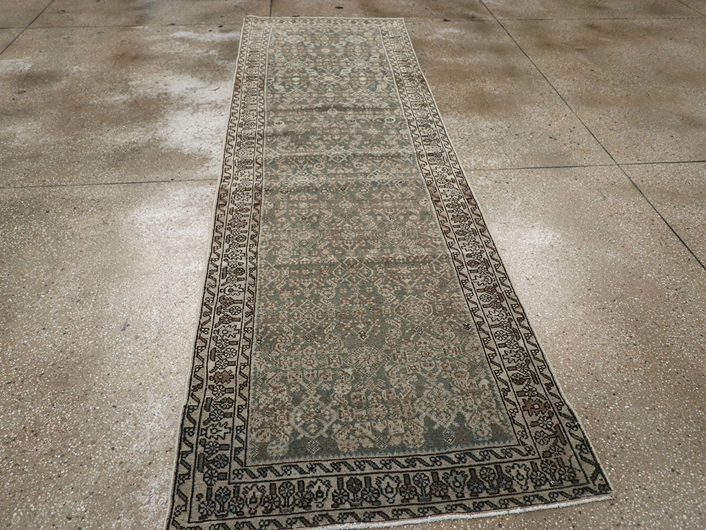 Antique Persian Malayer Runner, No.32085 - Gss