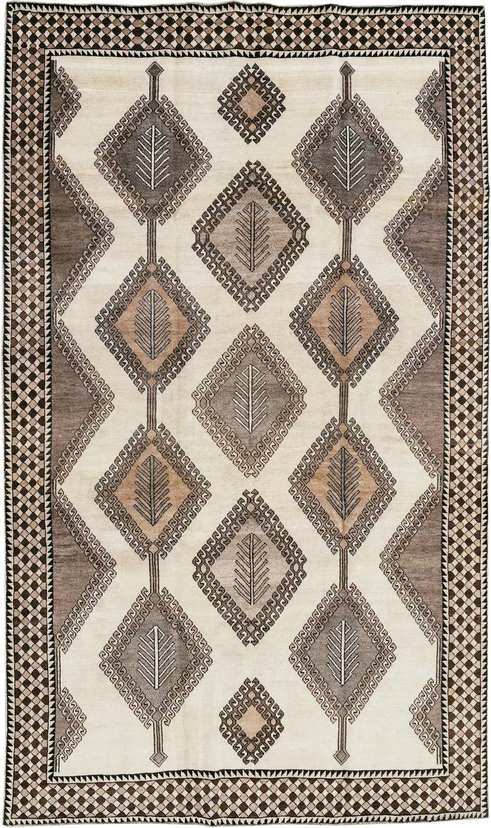 Vintage Persian Gabbeh Accent Rug (Pair: 1 of 2), No.32088 - Gss