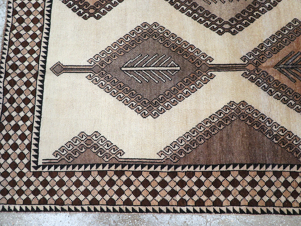 Vintage Persian Gabbeh Accent Rug (Pair: 1 of 2), No.32088 - Gss