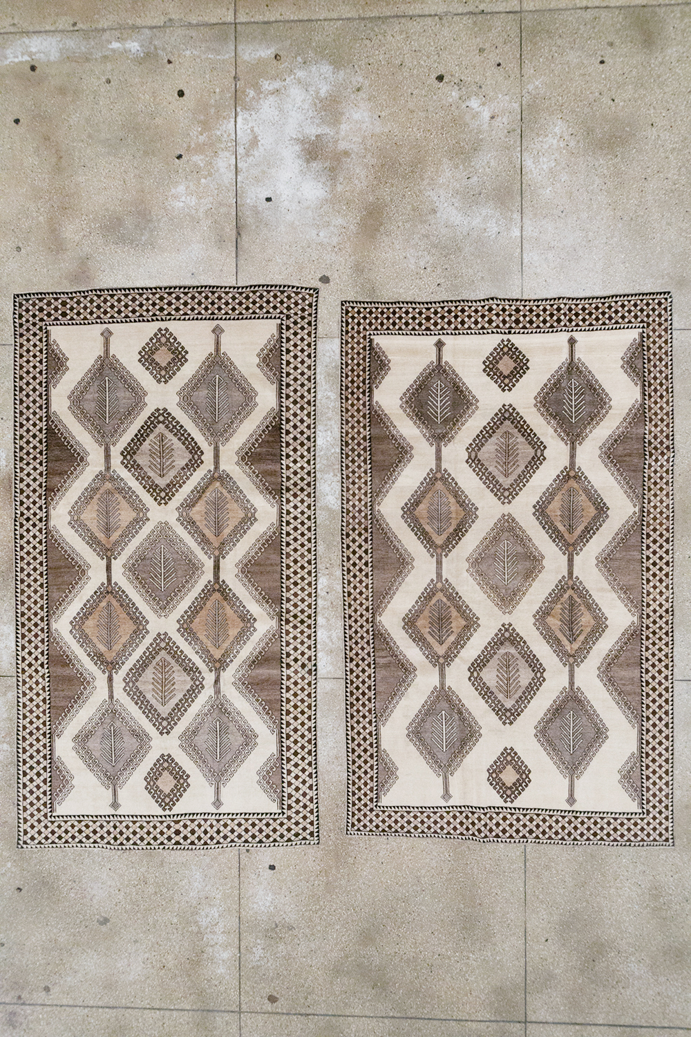 Vintage Persian Gabbeh Accent Rug (Pair: 2 of 2), No.32089 - Gss