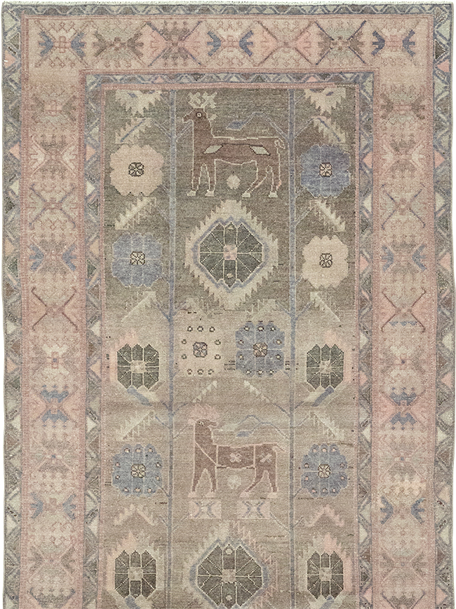 Vintage Persian Malayer Runner, No.32097 - Gss