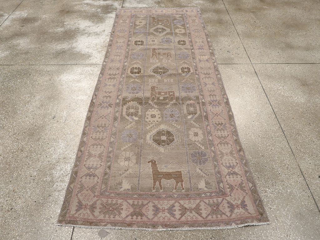 Vintage Persian Malayer Runner, No.32097 - Gss