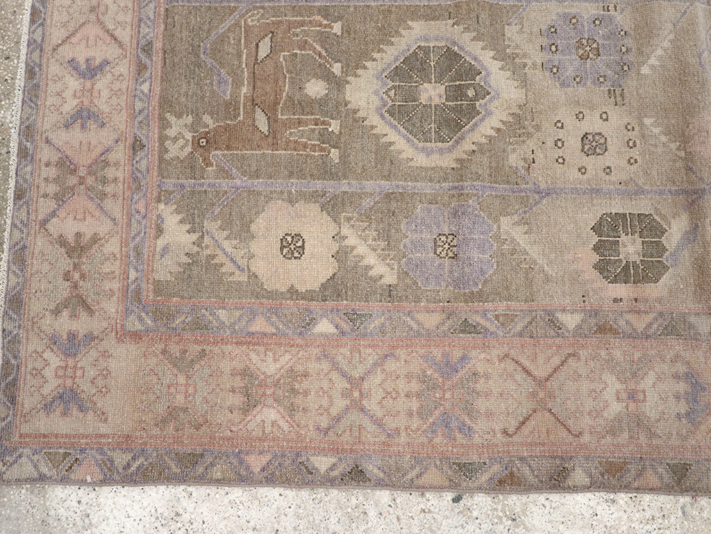Vintage Persian Malayer Runner, No.32097 - Gss
