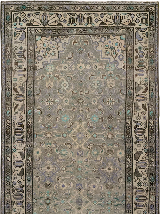 Vintage Persian Malayer Runner, No.32106 - Gss