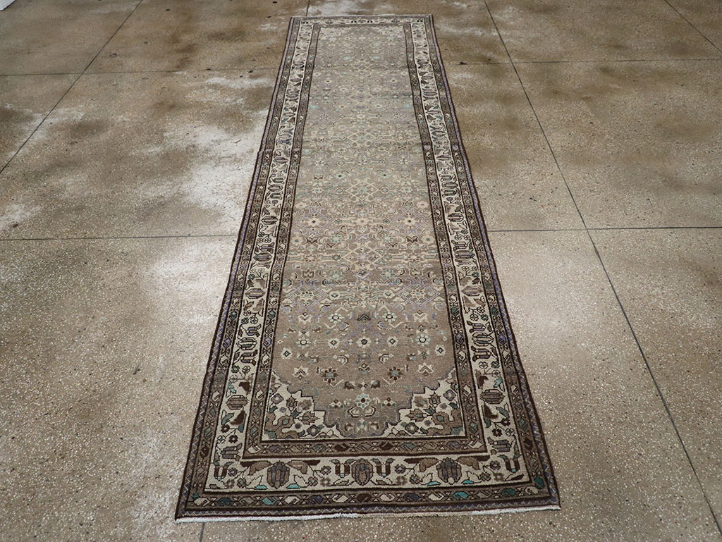 Vintage Persian Malayer Runner, No.32106 - Gss