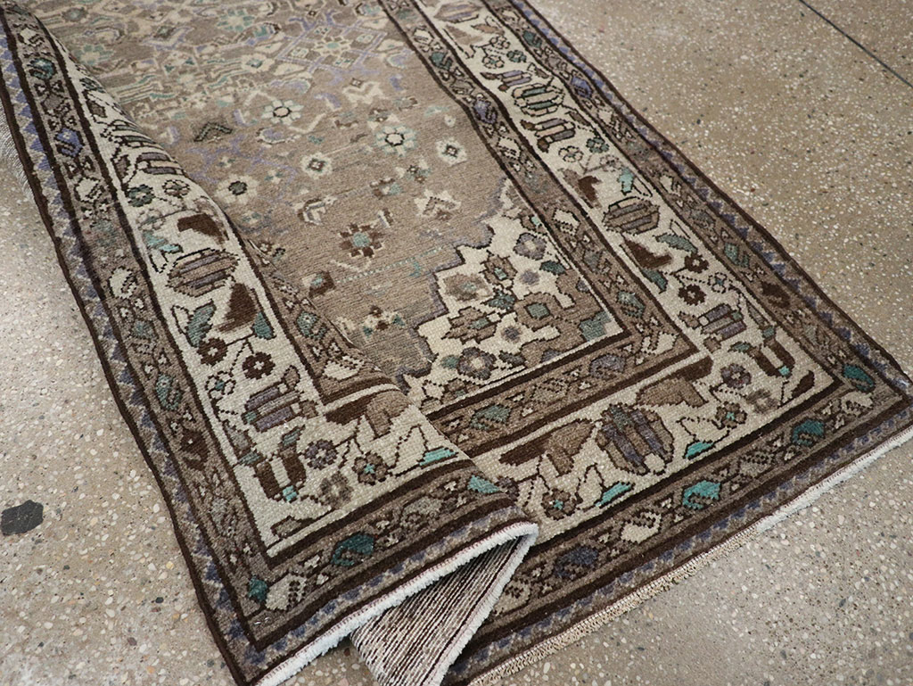Vintage Persian Malayer Runner, No.32106 - Gss