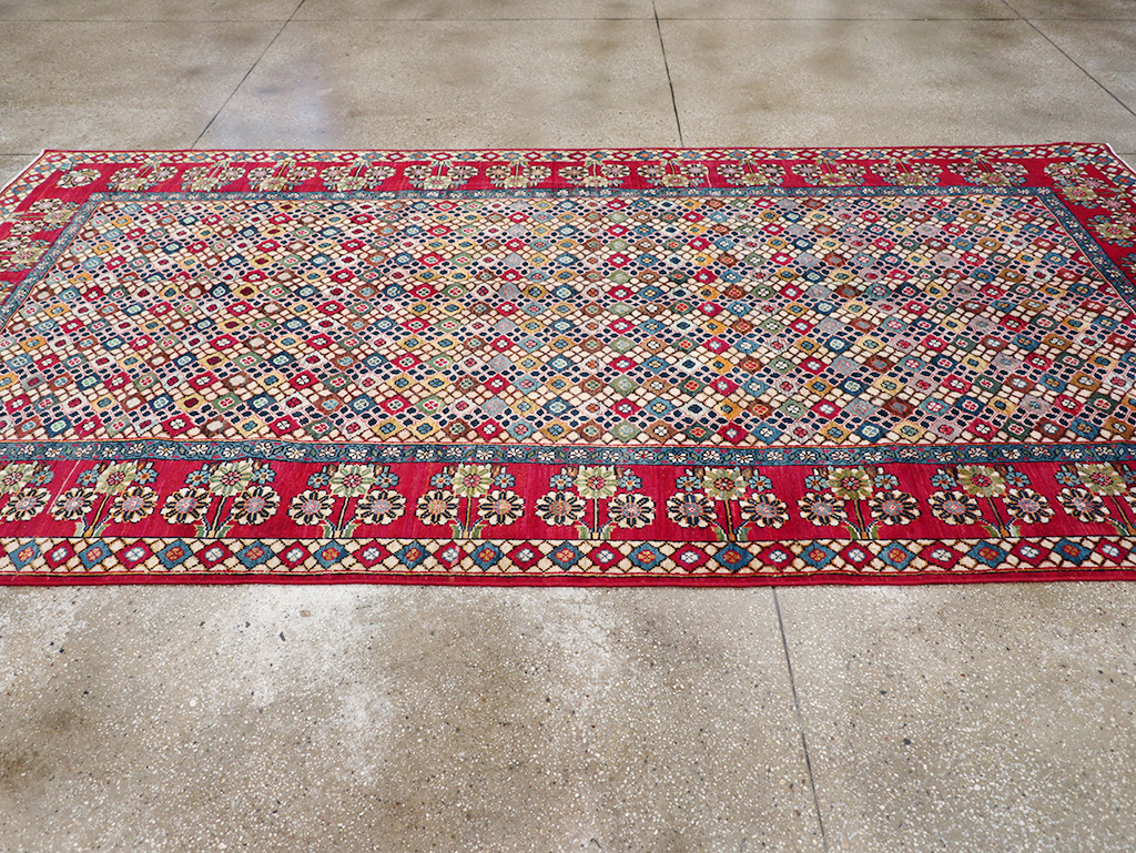 Vintage Persian Mahal Gallery Rug, No.32117 - Gss