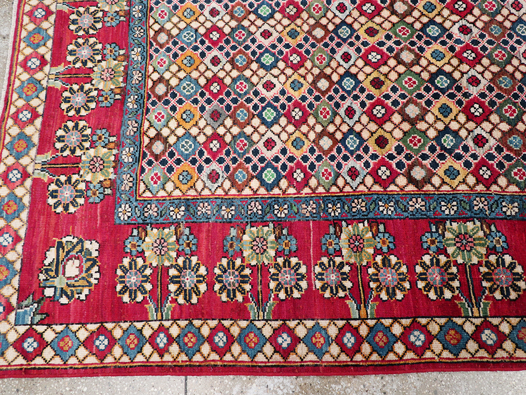 Vintage Persian Mahal Gallery Rug, No.32117 - Gss