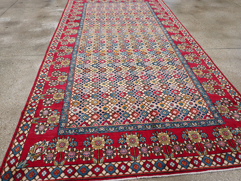 Vintage Persian Mahal Gallery Rug, No.32117 - Gss