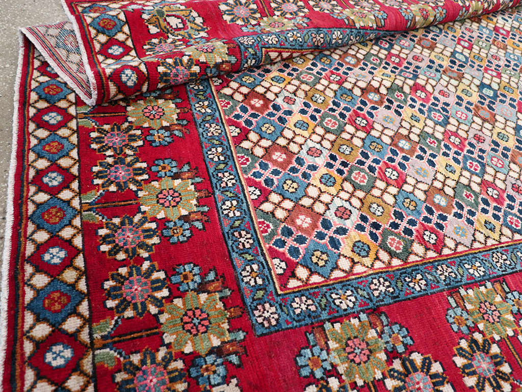 Vintage Persian Mahal Gallery Rug, No.32117 - Gss