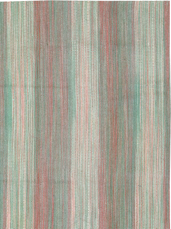Modern Turkish Flatweave Kilim Room Size Carpet, No.32121 - Gss