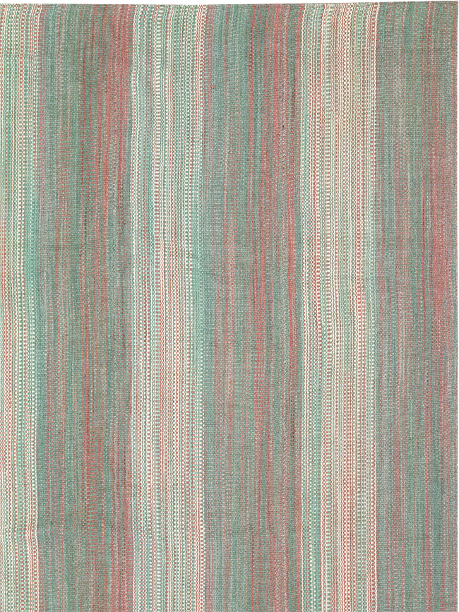 Modern Turkish Flatweave Kilim Room Size Carpet, No.32121 - Gss