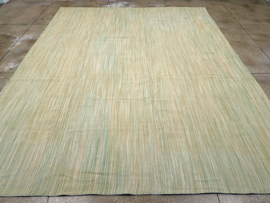 Modern Turkish Flatweave Kilim Room Size Carpet, No.32122 - Gss