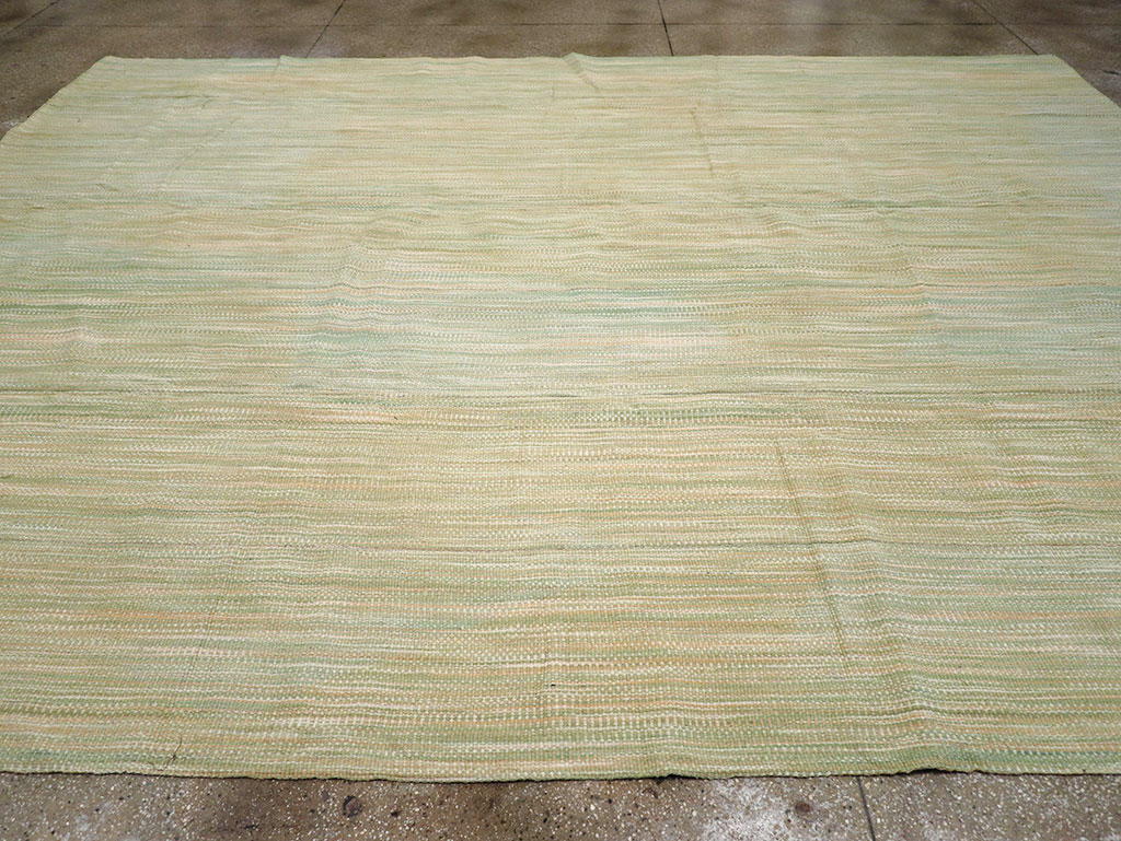 Modern Turkish Flatweave Kilim Room Size Carpet, No.32122 - Gss