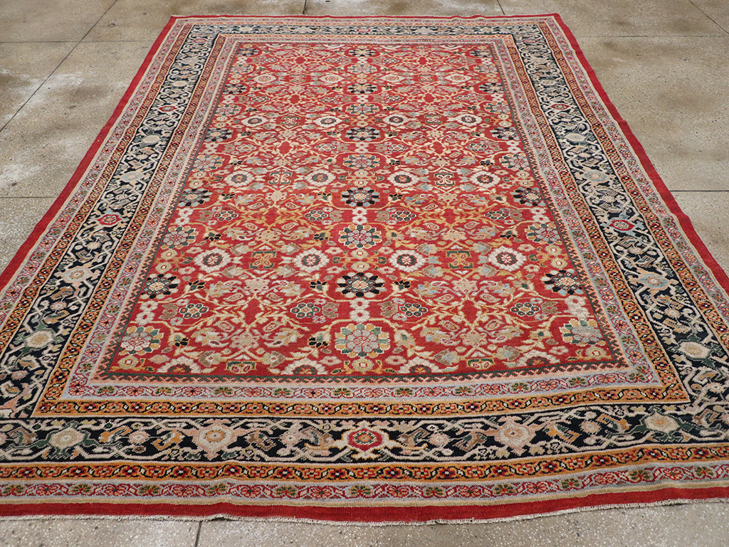 Antique Persian Mahal Carpet, No.32128 - Gss