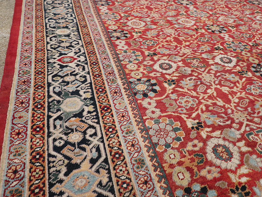 Antique Persian Mahal Carpet, No.32128 - Gss