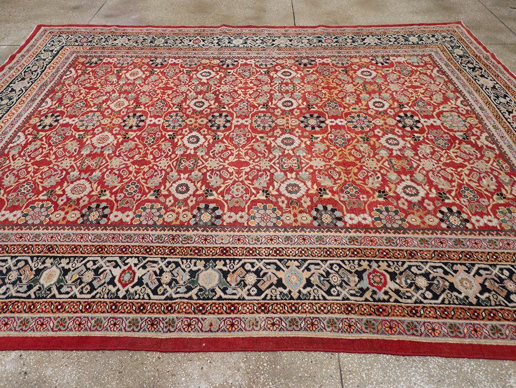 Antique Persian Mahal Carpet, No.32128 - Gss