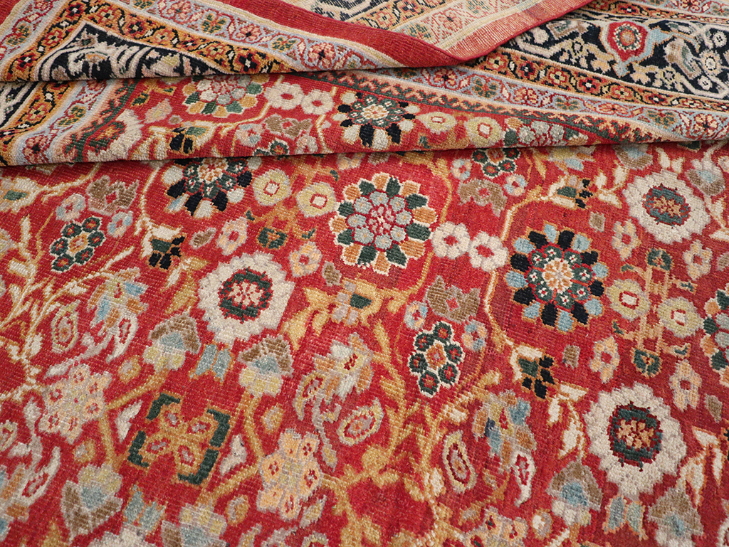Antique Persian Mahal Carpet, No.32128 - Gss
