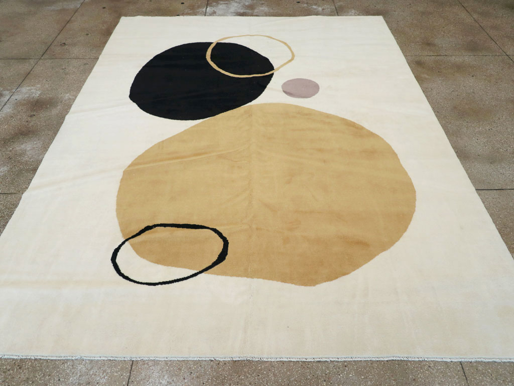 Contemporary Turkish Room Size Carpet, No.32137 - Gss